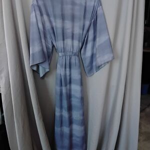 Halston Lavender Ombre Kimono Robe